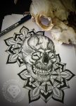 glyfada tattoo artwork skull